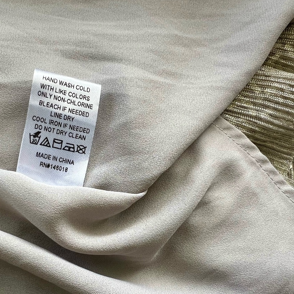 Shimmy Shimmy Slip Dress (Silver) - Small - Picture 9 of 13